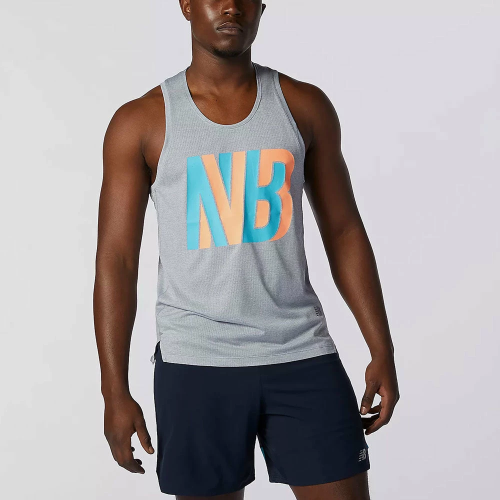 Top 10 ๐งจ Brand new ๐ฏ Men's Clothing New Balance Printed Impact Run Singlet Men's ๐งจ ๐ 5 Men's Clothing New Balance Printed Impact Run Singlet Men's