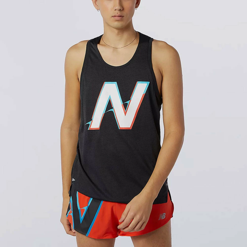 Top 10 ๐งจ Brand new ๐ฏ Men's Clothing New Balance Printed Impact Run Singlet Men's ๐งจ ๐ 3 Men's Clothing New Balance Printed Impact Run Singlet Men's