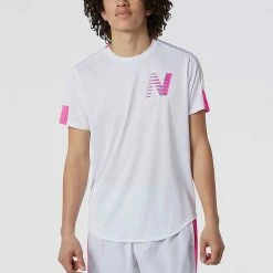 New Balance Printed Fast Flight Short Sleeve Men's