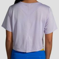 Women's Clothing Brooks Run Within Crop Tee Women's