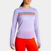 Women's Clothing Brooks Distance Graphic Long Sleeve Women's