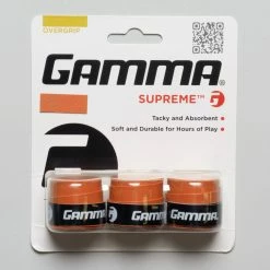 Budget โญ Wholesale ๐ Gamma Supreme Overgrip 3 Pack Tennis Accessories โ๏ธ ๐ฏ 8 Gamma Supreme Overgrip 3 Pack Tennis Accessories