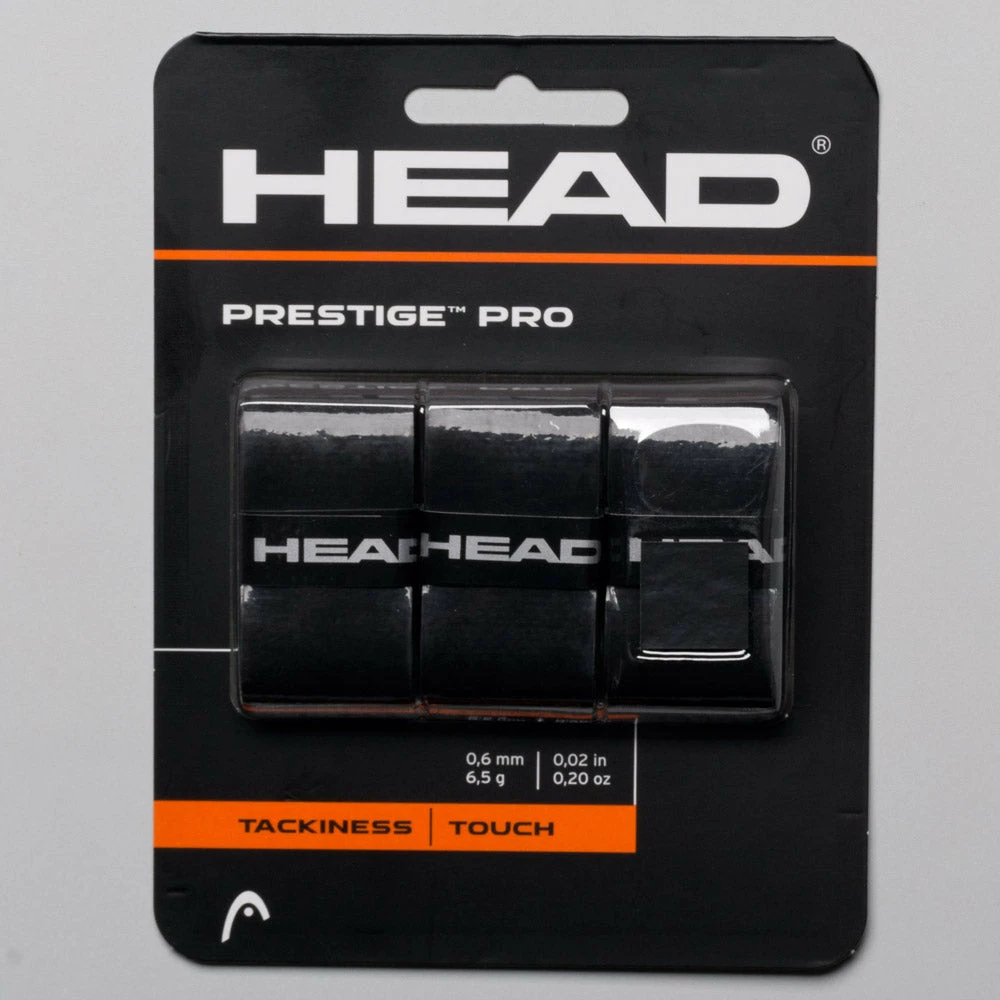 Wholesale โญ Top 10 ๐ HEAD Prestige Pro Overgrip 3 Pack Tennis Accessories ๐ ๐ฏ 3 HEAD Prestige Pro Overgrip 3 Pack Tennis Accessories
