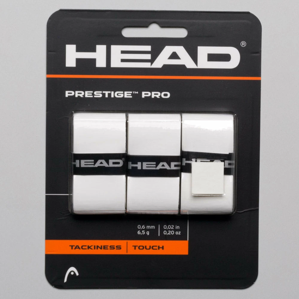 Wholesale โญ Top 10 ๐ HEAD Prestige Pro Overgrip 3 Pack Tennis Accessories ๐ ๐ฏ 4 HEAD Prestige Pro Overgrip 3 Pack Tennis Accessories