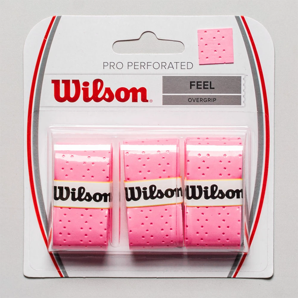Best Sale ๐งจ Best Pirce ๐ฅ Tennis Overgrips Wilson Pro Overgrip Perforated 3 Pack ๐ฅ ๐ฅ 4 Tennis Overgrips Wilson Pro Overgrip Perforated 3 Pack