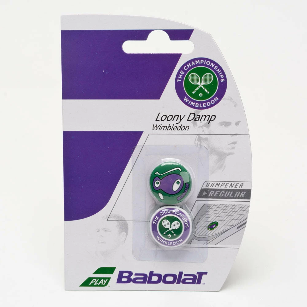 Flash Sale 🛒 Wholesale ⭐ Babolat Loony Damp Wimbledon Edition Tennis Accessories ⌛ ✨ 3 Babolat Loony Damp Wimbledon Edition Tennis Accessories