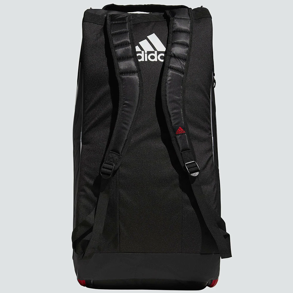 Budget ๐ Hot Sale โ Adidas Tour Tennis 12 Racquet Bag Black/White/Scarlet โ ๐ 7 Adidas Tour Tennis 12 Racquet Bag Black/White/Scarlet