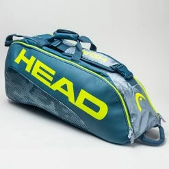 Head Tour Team Extreme 6 Racquet Supercombi Gray/Yellow Tennis Accessories