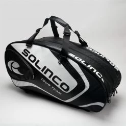 Tennis Accessories Solinco Tour 15-Pack Racquet Bag Black