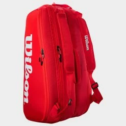 Wholesale ๐ Coupon ๐ Wilson Super Tour 9 Pack Red Tennis Accessories ๐ โ๏ธ 7 Wilson Super Tour 9 Pack Red Tennis Accessories