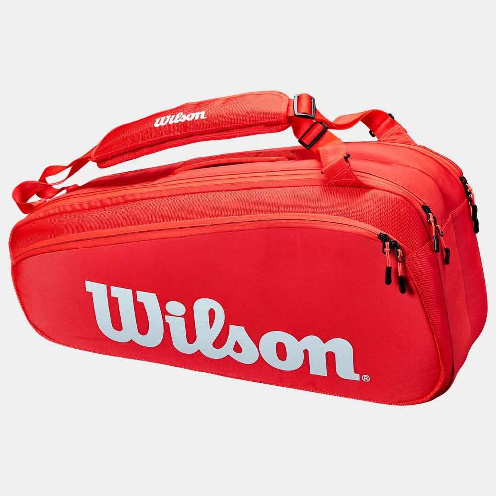 Discount ๐ Buy โจ Tennis Accessories Wilson Super Tour 6 Pack Red โค๏ธ ๐คฉ 3 Tennis Accessories Wilson Super Tour 6 Pack Red