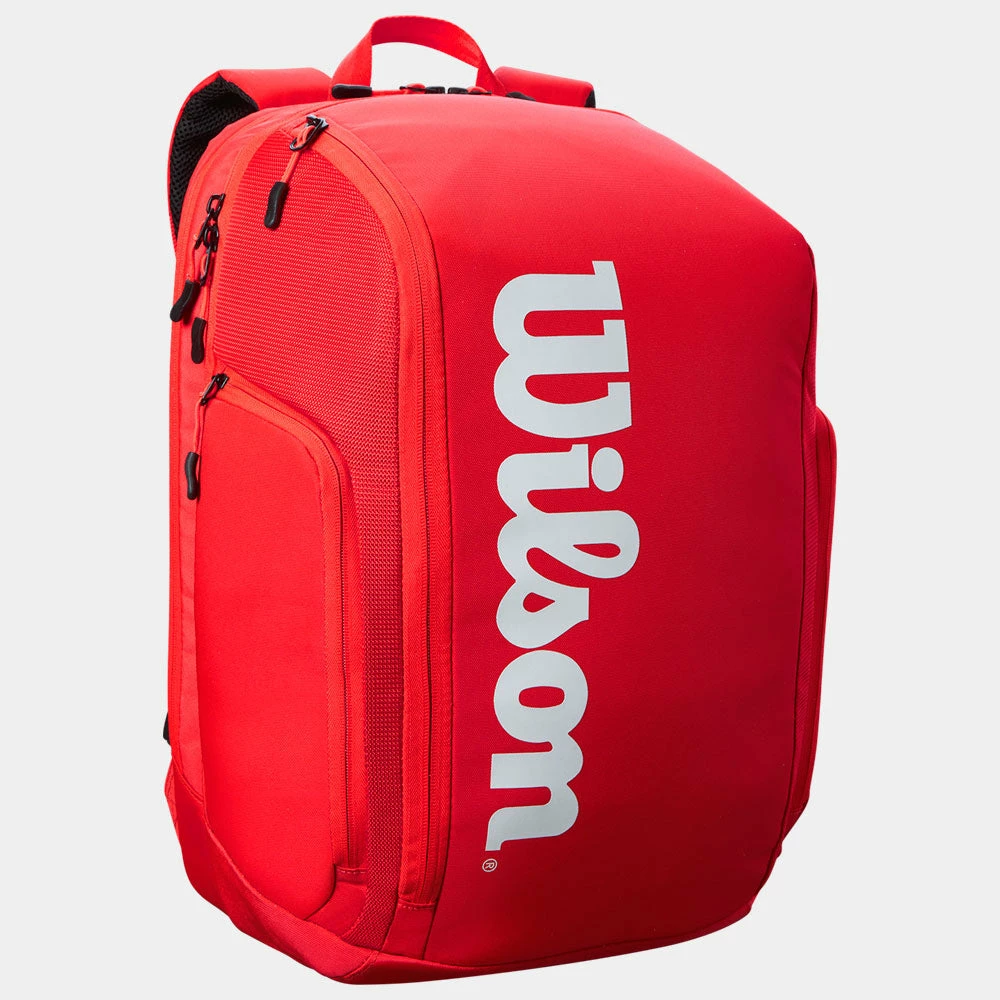 Buy ๐งจ Hot Sale ๐ฏ Wilson Super Tour ๐ ๐ Backpack Red ๐ ๐ 4 Wilson Super Tour Backpack Red
