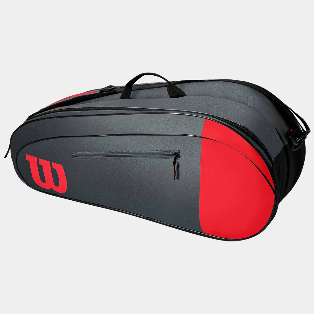 Cheapest โญ Brand new โ Wilson Team 6 Pack Red/Gray ๐ โจ 3 Wilson Team 6 Pack Red/Gray