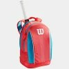 Wholesale ๐ฅ Best Sale ๐งจ Wilson Junior ๐ ๐ Backpack Coral/Blue/White Tennis Accessories ๐ โ๏ธ 1 Wilson Junior Backpack Coral/Blue/White Tennis Accessories