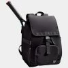 Tennis Accessories Wilson Women's Fold Over Backpack Black
