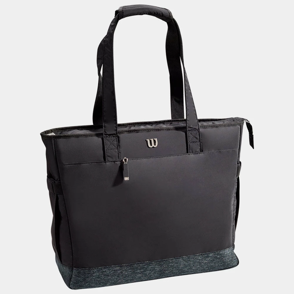 New ๐ฅฐ Discount ๐ Tennis Accessories Wilson ๐ฉ Women's Tote Black ๐ ๐ 4 Tennis Accessories Wilson Women's Tote Black