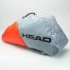 Tennis Accessories HEAD Radical 6 Racquet Combi Grey/Orange