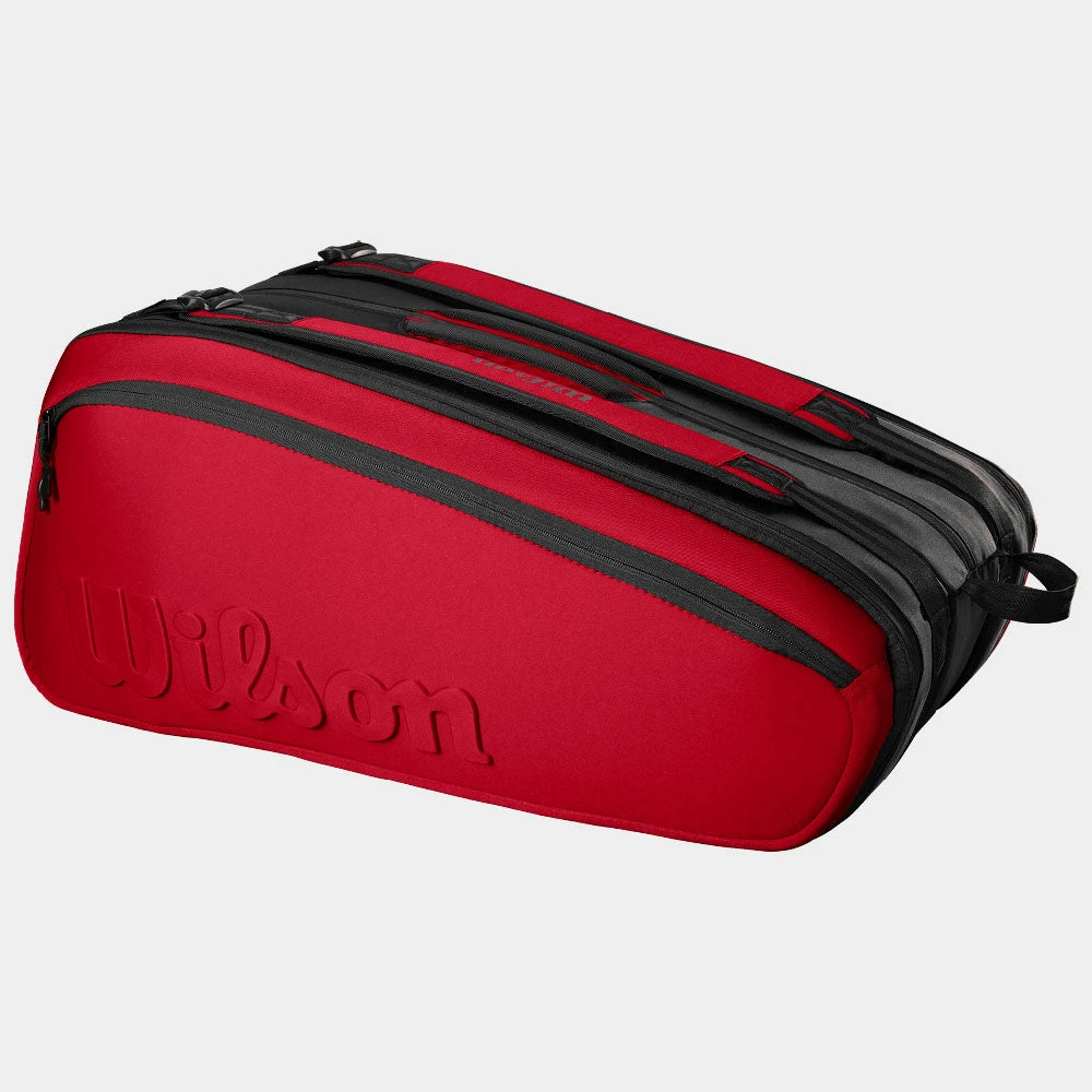 Best Pirce ๐ Outlet ๐ Tennis Accessories Wilson Super Tour 15 Pack Clash V2 Black/Red โค๏ธ ๐ฏ 4 Tennis Accessories Wilson Super Tour 15 Pack Clash V2 Black/Red