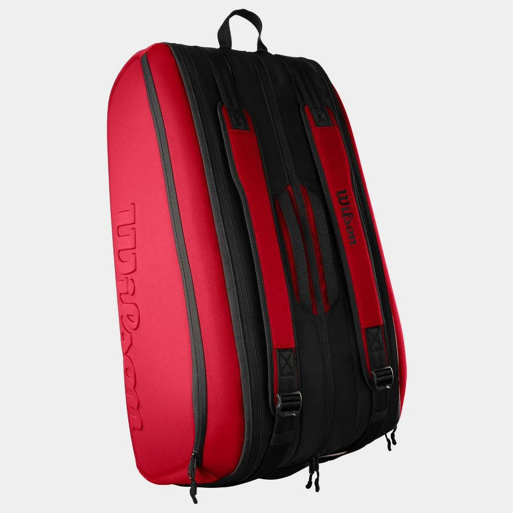 Best Pirce ๐ Outlet ๐ Tennis Accessories Wilson Super Tour 15 Pack Clash V2 Black/Red โค๏ธ ๐ฏ 5 Tennis Accessories Wilson Super Tour 15 Pack Clash V2 Black/Red