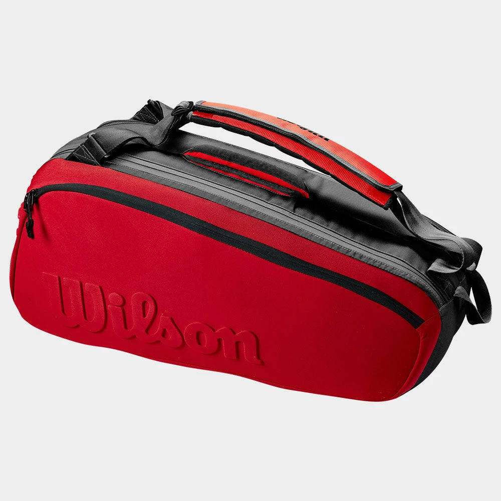 Best Sale ๐ฅฐ Flash Sale ๐ Wilson Super Tour 6 Pack Clash V2 Black/Red ๐ ๐ฏ 4 Wilson Super Tour 6 Pack Clash V2 Black/Red