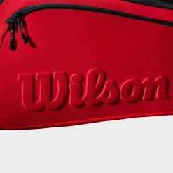 Best Sale ๐ฅฐ Flash Sale ๐ Wilson Super Tour 6 Pack Clash V2 Black/Red ๐ ๐ฏ 9 Wilson Super Tour 6 Pack Clash V2 Black/Red