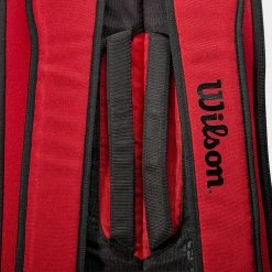 Best Sale ๐ฅฐ Flash Sale ๐ Wilson Super Tour 6 Pack Clash V2 Black/Red ๐ ๐ฏ 10 Wilson Super Tour 6 Pack Clash V2 Black/Red