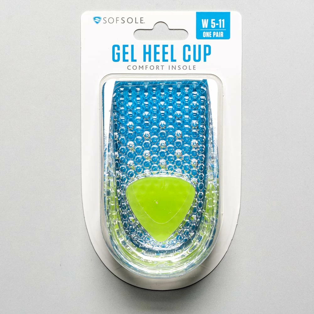 Brand new โค๏ธ Coupon ๐ Insoles Sof Sole Gel Heel Cup ๐ฉ Women's ๐ ๐ฅฐ 3 Insoles Sof Sole Gel Heel Cup Women's