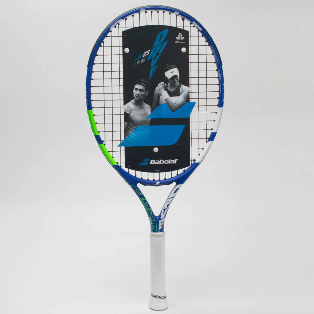 Discount ๐งจ Outlet โจ Babolat Drive Junior 23 Blue/Green/White ๐ ๐ฅฐ 3 Babolat Drive Junior 23 Blue/Green/White