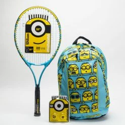 Kidsโ Racquets Wilson Minions Junior 25" Starter Kit
