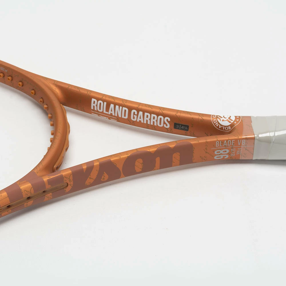 Hot Sale 🌟 Wholesale ⭐ Wilson Blade 98 (18x20) V8 Roland Garros Tennis Racquets 😀 ❤️ 5 Wilson Blade 98 (18x20) V8 Roland Garros Tennis Racquets
