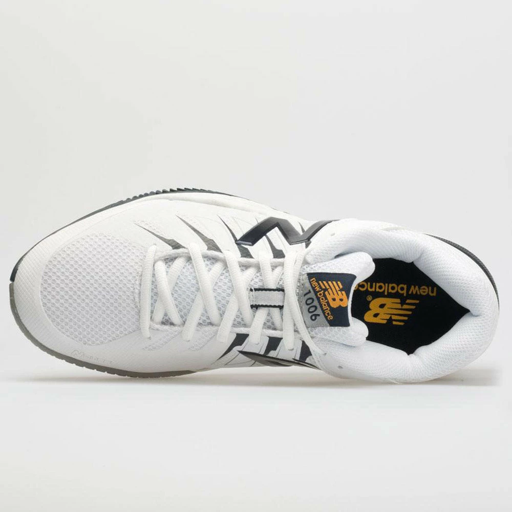 Best Sale ๐งจ Flash Sale ๐ New Balance 1006 Men's White/Black Tennis ๐ ๐ Shoes ๐งจ โ๏ธ 5 New Balance 1006 Men's White/Black Tennis Shoes