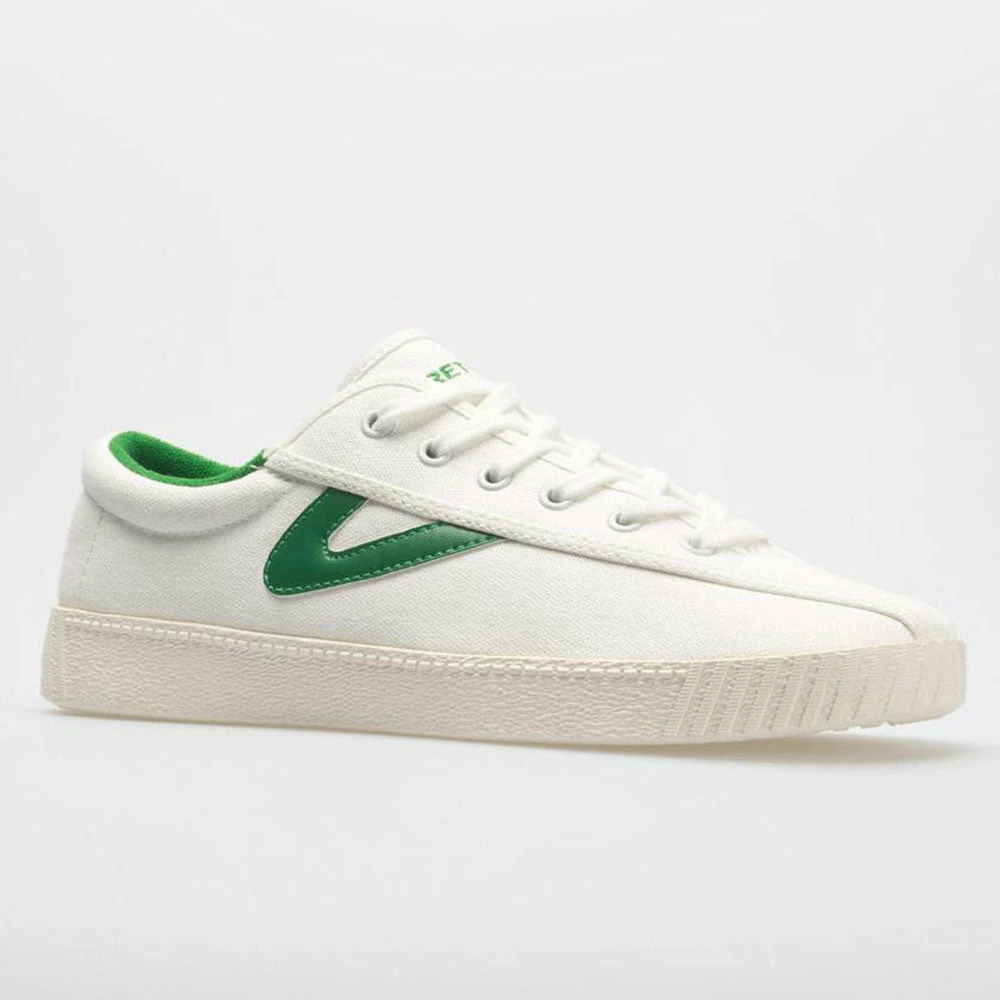 Promo ๐ Cheapest ๐คฉ Tretorn Nylite Plus Canvas ๐ฉ Women's Vintage White/Green ๐ฏ ๐คฉ 7 Tretorn Nylite Plus Canvas Women's Vintage White/Green