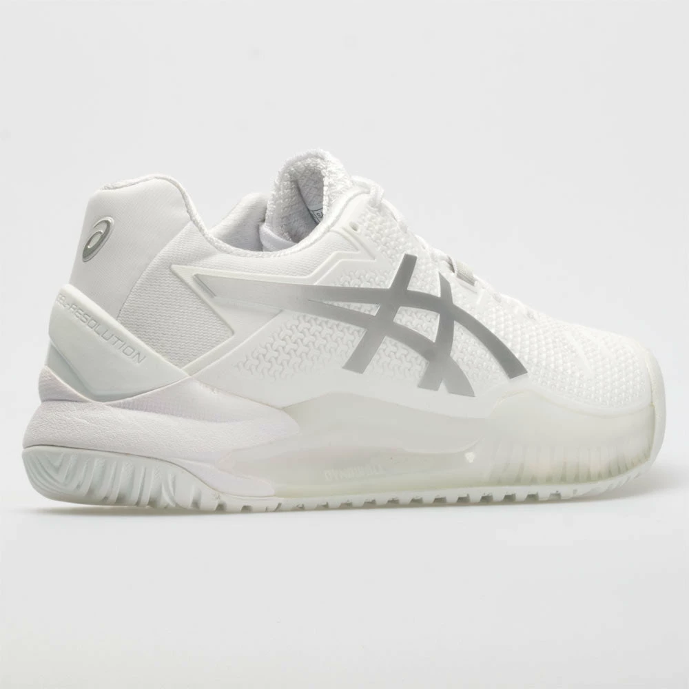 Best Sale โ๏ธ Buy ๐ ASICS GEL-Resolution 8 ๐ฉ Women's White/Pure Silver ๐ ๐ 8 ASICS GEL-Resolution 8 Women's White/Pure Silver