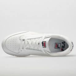 Coupon ๐คฉ Outlet ๐ Fila Original Tennis Men's White/Navy/Red Lifestyle ๐ ๐ Sneakers ๐ฏ ๐ 10 Fila Original Tennis Men's White/Navy/Red Lifestyle Sneakers