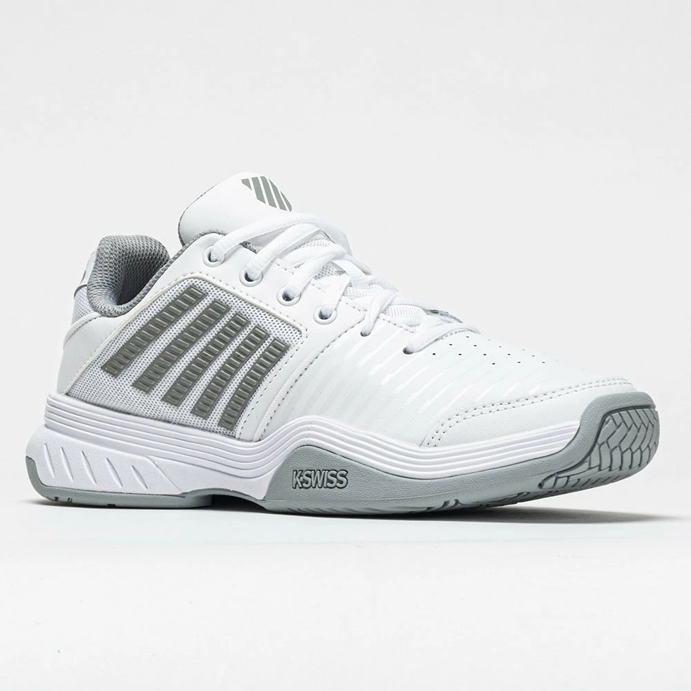 Coupon ๐ Cheap โ Tennis ๐ ๐ Shoes K-Swiss Court Express ๐ฉ Women's White/Highrise/Silver ๐คฉ ๐ 7 Tennis Shoes K-Swiss Court Express Women's White/Highrise/Silver