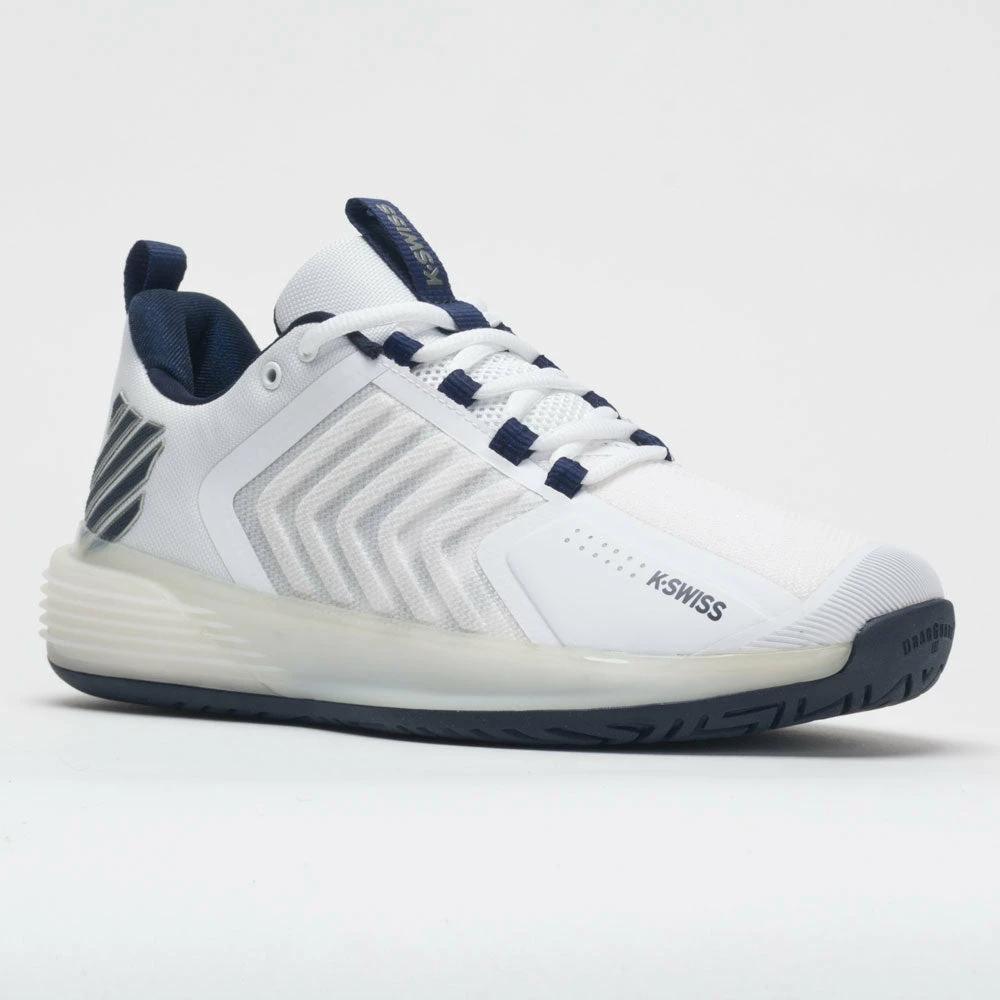 Flash Sale ๐ Cheapest ๐ Tennis ๐ ๐ Shoes K-Swiss Ultrashot 3 Men's White/Peacoat/Silver ๐ ๐ 7 Tennis Shoes K-Swiss Ultrashot 3 Men's White/Peacoat/Silver