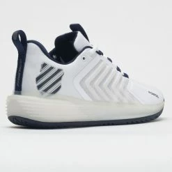 Flash Sale ๐ Cheapest ๐ Tennis ๐ ๐ Shoes K-Swiss Ultrashot 3 Men's White/Peacoat/Silver ๐ ๐ 13 Tennis Shoes K-Swiss Ultrashot 3 Men's White/Peacoat/Silver