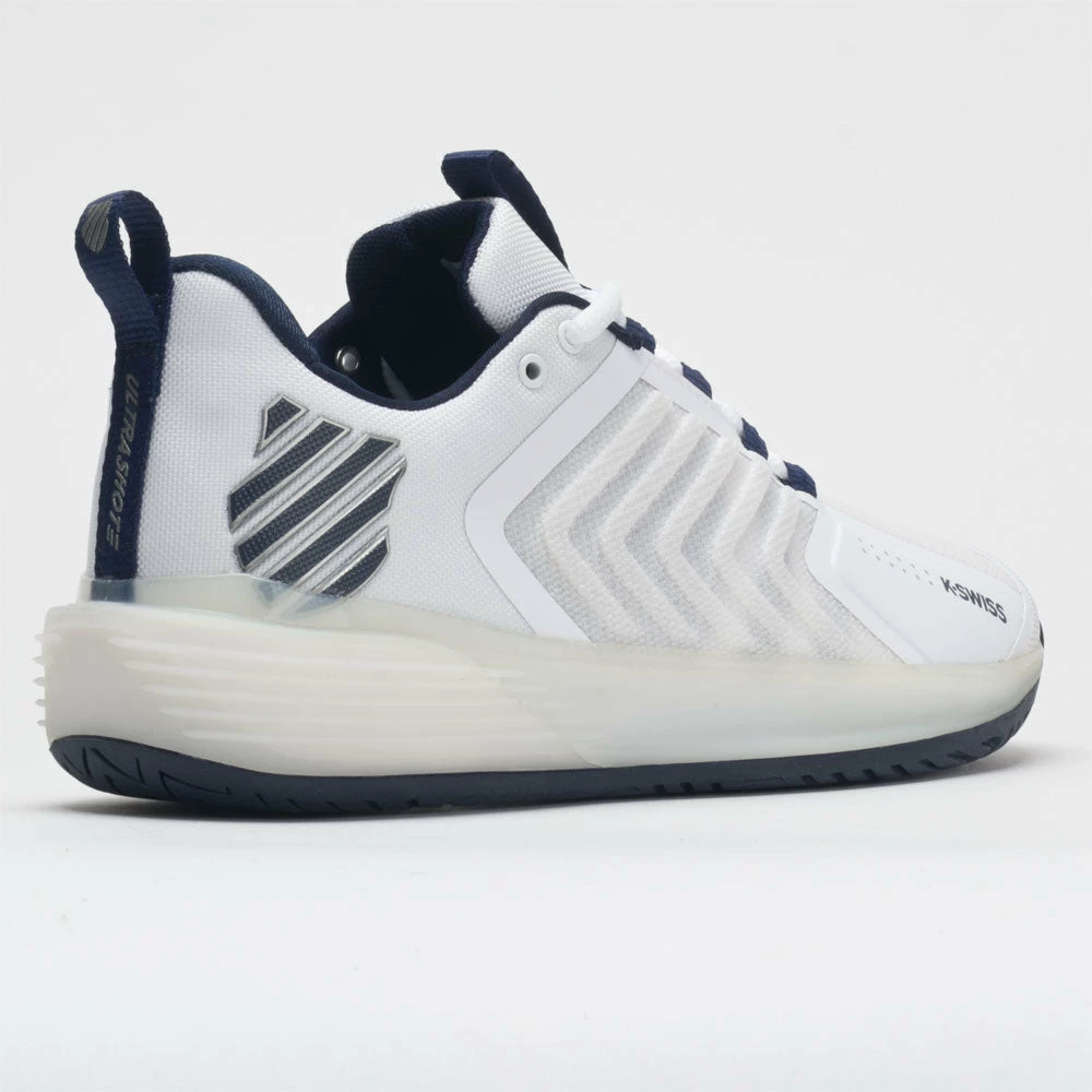 Flash Sale ๐ Cheapest ๐ Tennis ๐ ๐ Shoes K-Swiss Ultrashot 3 Men's White/Peacoat/Silver ๐ ๐ 8 Tennis Shoes K-Swiss Ultrashot 3 Men's White/Peacoat/Silver