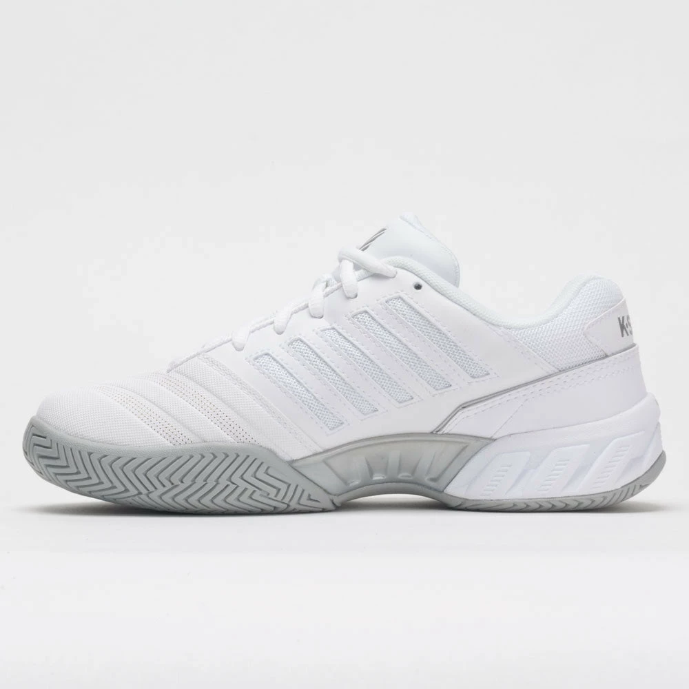 Wholesale โ๏ธ New ๐ K-Swiss Bigshot Light 4 ๐ฉ Women's White/High-Rise/Silver Tennis ๐ ๐ Shoes ๐งจ ๐ 4 K-Swiss Bigshot Light 4 Women's White/High-Rise/Silver Tennis Shoes