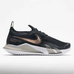 Nike React Vapor NXT Women's Black/White/Metallic Red Bronze Tennis Shoes