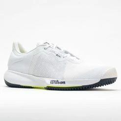Wilson Kaos Swift Men's White/Outer Space/Safety Yellow Tennis Shoes