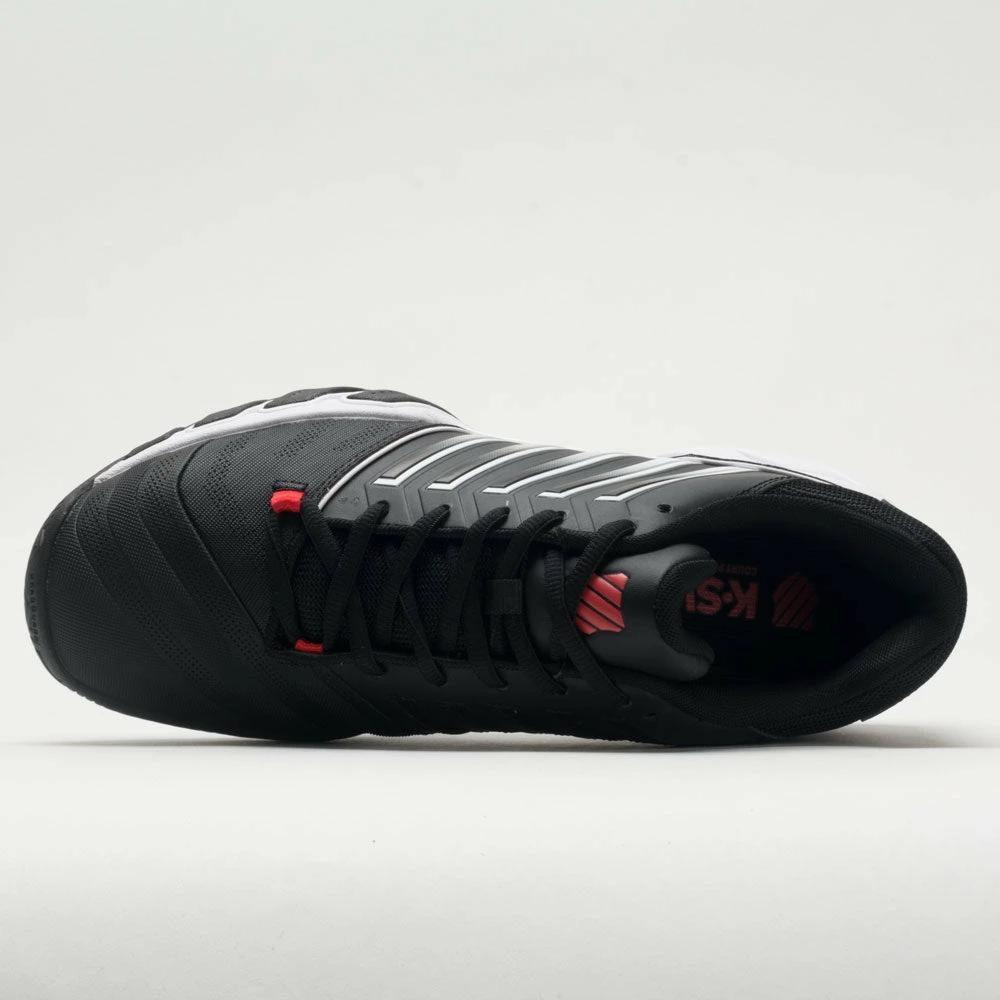 Hot Sale ๐ Best Sale ๐ K-Swiss Bigshot Light 4 Men's Black/White Poppy Red Tennis ๐ ๐ Shoes ๐คฉ ๐งจ 5 K-Swiss Bigshot Light 4 Men's Black/White Poppy Red Tennis Shoes