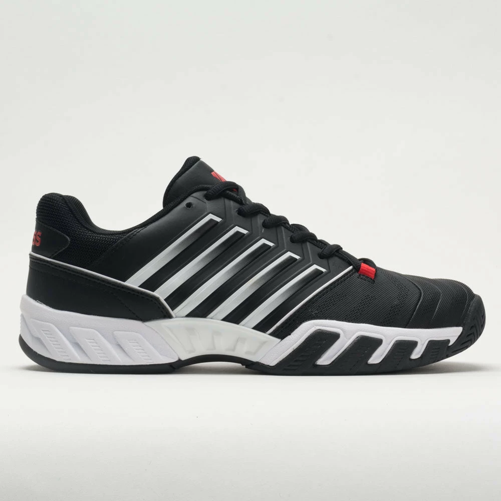 Hot Sale ๐ Best Sale ๐ K-Swiss Bigshot Light 4 Men's Black/White Poppy Red Tennis ๐ ๐ Shoes ๐คฉ ๐งจ 3 K-Swiss Bigshot Light 4 Men's Black/White Poppy Red Tennis Shoes