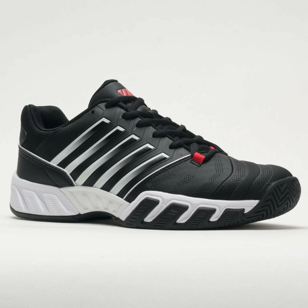 Hot Sale ๐ Best Sale ๐ K-Swiss Bigshot Light 4 Men's Black/White Poppy Red Tennis ๐ ๐ Shoes ๐คฉ ๐งจ 7 K-Swiss Bigshot Light 4 Men's Black/White Poppy Red Tennis Shoes