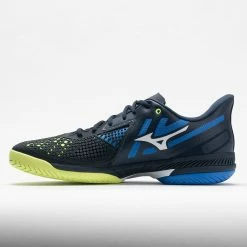 Deals ๐ New ๐ Mizuno Wave Exceed Tour 5 AC Men's Total Eclipse/Neo Lime โจ ๐งจ 9 Mizuno Wave Exceed Tour 5 AC Men's Total Eclipse/Neo Lime