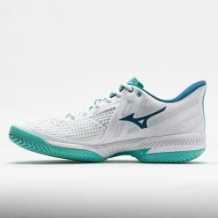 Tennis Shoes Mizuno Wave Exceed Tour 5 AC Women's White/Turquoise