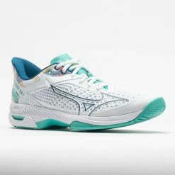 Tennis Shoes Mizuno Wave Exceed Tour 5 AC Women's White/Turquoise
