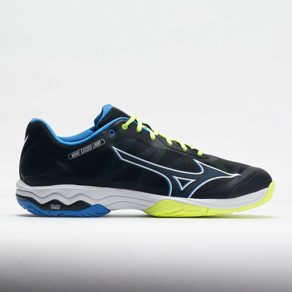Outlet ๐ Brand new ๐ฅ Mizuno Wave Exceed Light AC Men's Black/Neo Lime ๐งจ ๐ 3 Mizuno Wave Exceed Light AC Men's Black/Neo Lime