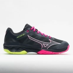Tennis Shoes Mizuno Wave Exceed Light AC Women's Ebony/Pink Glo