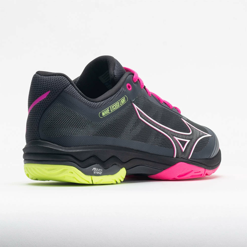 Best Sale โ Cheap ๐ Tennis ๐ ๐ Shoes Mizuno Wave Exceed Light AC ๐ฉ Women's Ebony/Pink Glo ๐ โค๏ธ 8 Tennis Shoes Mizuno Wave Exceed Light AC Women's Ebony/Pink Glo